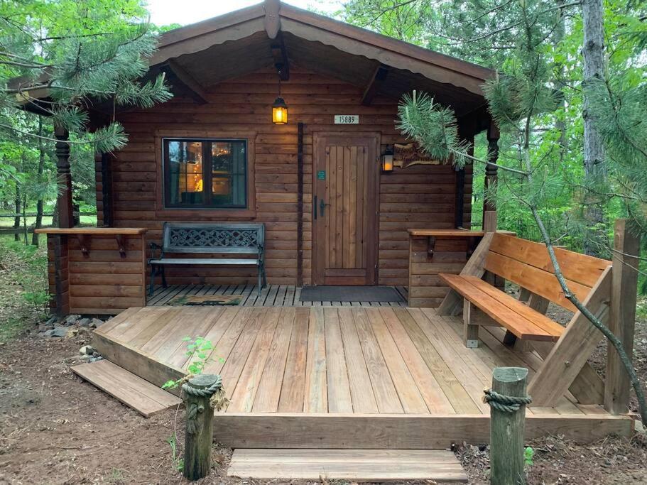 Honeybear Hideaway Cabin Hayward Exterior photo